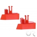 Guide universel &agrave; clips court x2