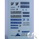 Planche d&eacute;calque: Gauloises