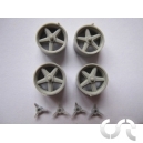 Insert de jantes "P68" x4