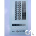 Planche d&eacute;calque: Damier (petit)