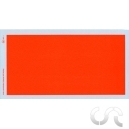 Planche d&eacute;calque: Applat Rouge fluo