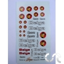 Planche d&eacute;calque: Belga