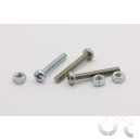 Vis pour poign&eacute;e x3