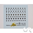 Planche d&eacute;calque: Ecusson " Porsche "