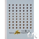 Planche d&eacute;calque: Ecusson " Porsche " N&deg;2