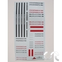 Planche d&eacute;calque: Texte " Porsche "