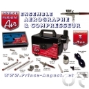 Ensemble A&eacute;rographe + Compresseur