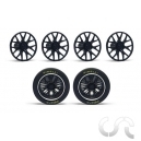 Insert de roue Porsche 911 GT1 Evo 98 x4