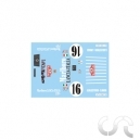 Planche d&eacute;calque: Lancia Fulvia Montecarlo