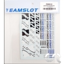 Planche d&eacute;calque: Sponsors " Gitanes "