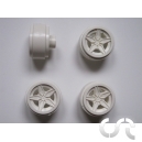 Jantes AV Lancia Stratos Blanche x4