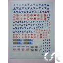 Planche d&eacute;calque: Coupe circuit et extincteur (1/24-1/32)