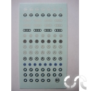 Planche d&eacute;calque: Ecussons Capot "Opel, BMW, Audi, Mercedes, VAG"