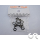 Inserts Type BBS (Aero Conic) x4 (Noir)