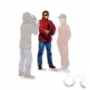 Figurine &agrave; Monter et &agrave; Peindre "Journaliste"