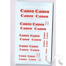 Planche d&eacute;calque: Canon