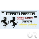Planche d&eacute;calque: "D&eacute;co Ferrari 1"