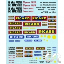 Planche d&eacute;calque: Ricard