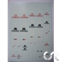 Planche d&eacute;calque: "ROLEX, TISSOT, FESTINA, SWATCH, OMEGA"