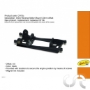 Support moteur cage courte Inline invers&eacute;