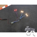 Kit lumi&egrave;res ZMACHINE ZM160Q32 Quadruple Blanc Chaud (1/32&egrave;me)