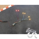 Kit lumi&egrave;res ZMACHINE ZM160Q32 Quadruple Jaune (1/32&egrave;me)