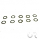 Cales en Acier Pour Axes de 3mm (0.25mm) x10 - 1/24