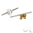 Set axe AV/AR complet 47mm