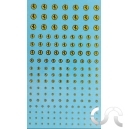 Planche d&eacute;calque: Ronds de Volants Ferrari