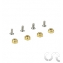Ecrou De Roulement Minicars Laiton H1.0mm x4 Zero Floating