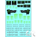 Planche d&eacute;calque: MONSTER