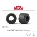 Pneus AR Slick Racing 19.5x13mm Low Profile Formula 86/89 Black x4