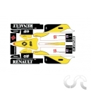 Planche d&eacute;calque:Renault 1983 - A.Prost Pour Formula NSR 86/89
