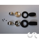 Pack roues Alu (13.8x5.5mm)