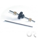 Set axe AV/AR complet 45mm