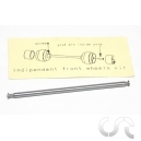 Axe AV pour roues ind&eacute;pendantes