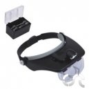 Loupe serre-t&ecirc;te avec leds d'&eacute;clairage